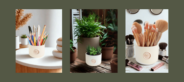 3 Beautiful Ways to Reuse Your Ceramic Candle Vessels