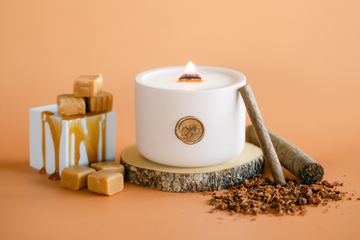 The Cozy Cabin | Salted Caramel & Tobacco Leaf - Pinky Swear & Co.
