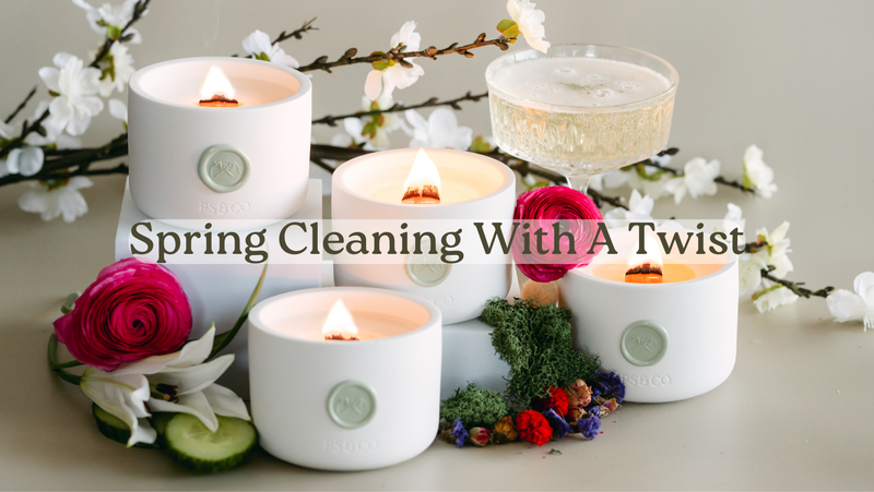 Spring Cleaning with a Twist: Refresh Your Space with Candles