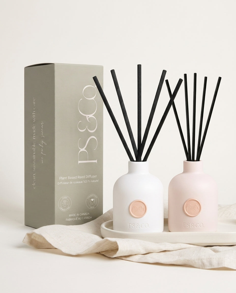 Hush | Frosted Iris & Warm Amber Reed Diffuser