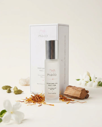 Aura | Perfume Oil | Golden Saffron & Cedar