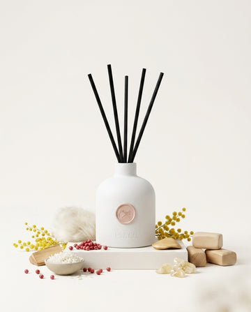 Drift | Rice Flour & Blonde Woods Reed Diffuser - Pinky Swear & Co.
