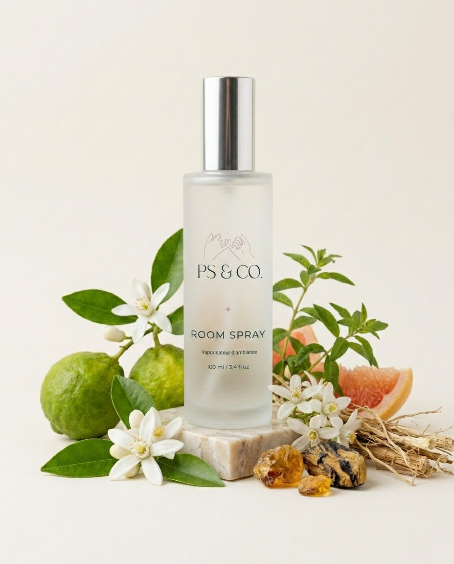 Halo | Bergamot & Orange Blossom Room & Linen Spray - Pinky Swear & Co.