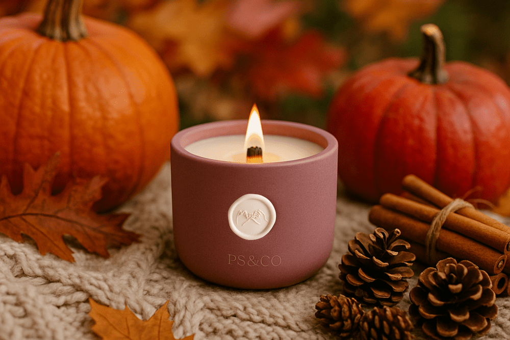The Pumpkin Spice Latte | Pumpkin Spice & Coffee Bean - Pinky Swear & Co.