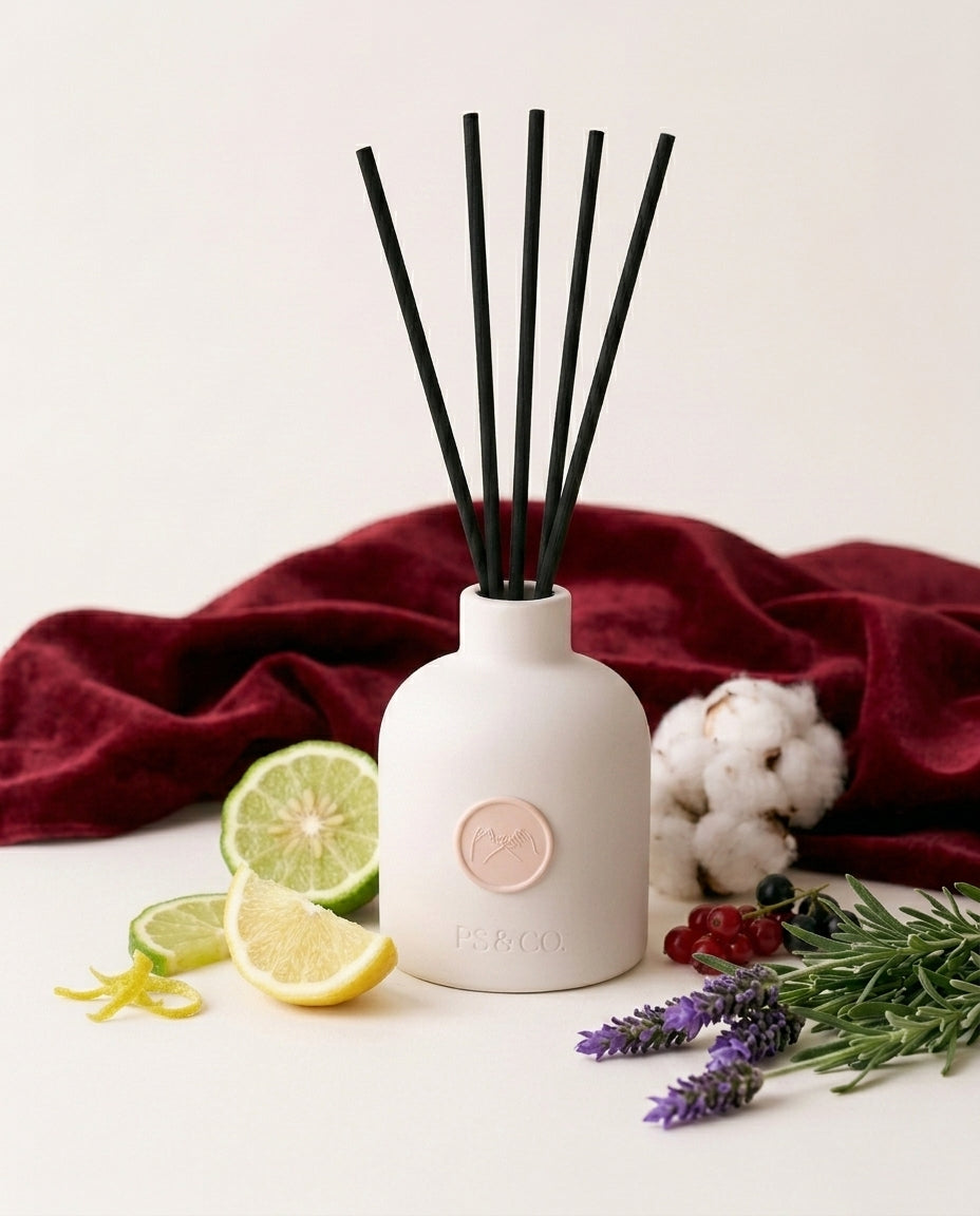 Velvet | Wild Berries & Velvet Bloom Reed Diffuser - Pinky Swear & Co.