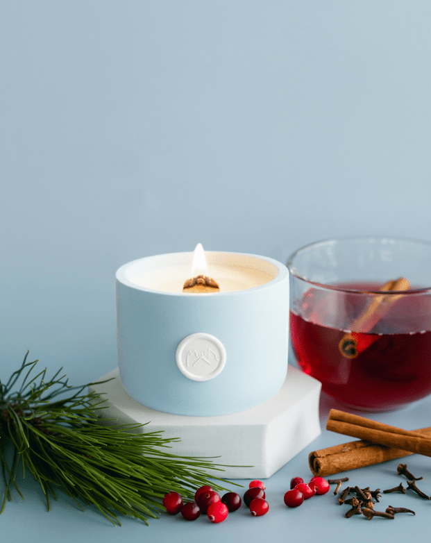 The Wreath | Mulled Cranberry & Cinnamon Bark - Pinky Swear & Co.